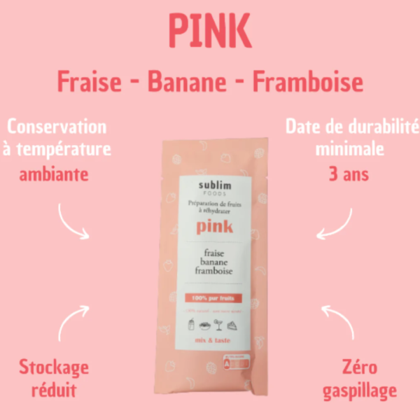 Sublim Foods - Pink -produits-écologiques-Paris-12e