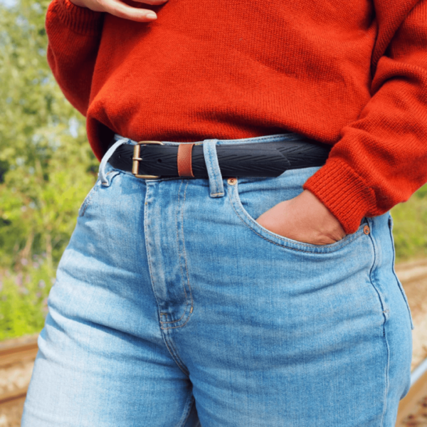 La Vie est Belt-Ceinture Vélo Tubeless Chataîgne-produits-écologiques-Paris-12em