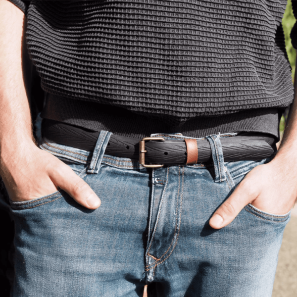 La Vie est Belt-Ceinture Vélo Tubeless Chataîgne-produits-écologiques-Paris-12em