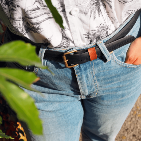 La Vie est Belt-Ceinture Vélo Tubeless Chataîgne-produits-écologiques-Paris-12em