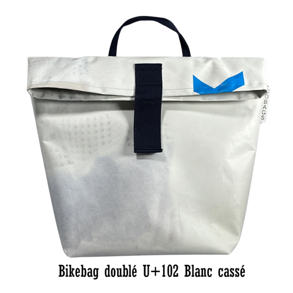 Bikebag classique Blanc cassé-produits-écologiques-Paris-12em
