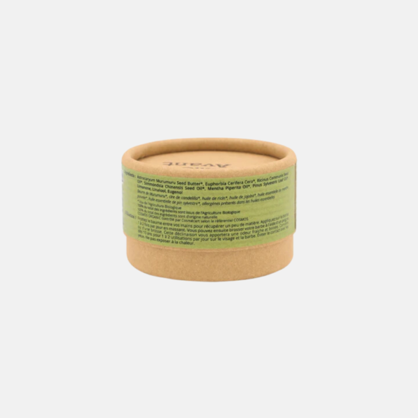 Comme Avant - Baume à barbe à l'huile de ricin - Version 2- Menthe poivrée & Pin Sylvestre-produits-écologiques-paris-12em