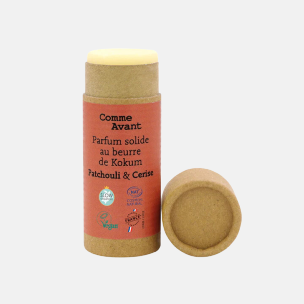 Comme Avant - Parfum solide Patchouli & Cerise-produits-écologiques-paris-12em