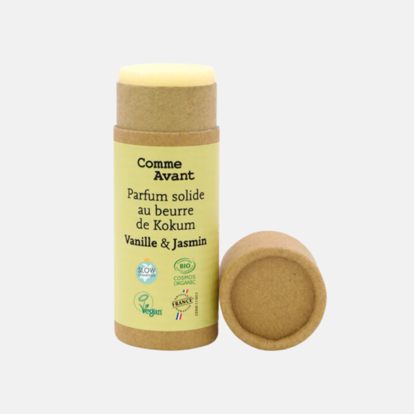 Comme Avant - Parfum solide Vanille & Jasmin -produits-écologiques-paris-12em-