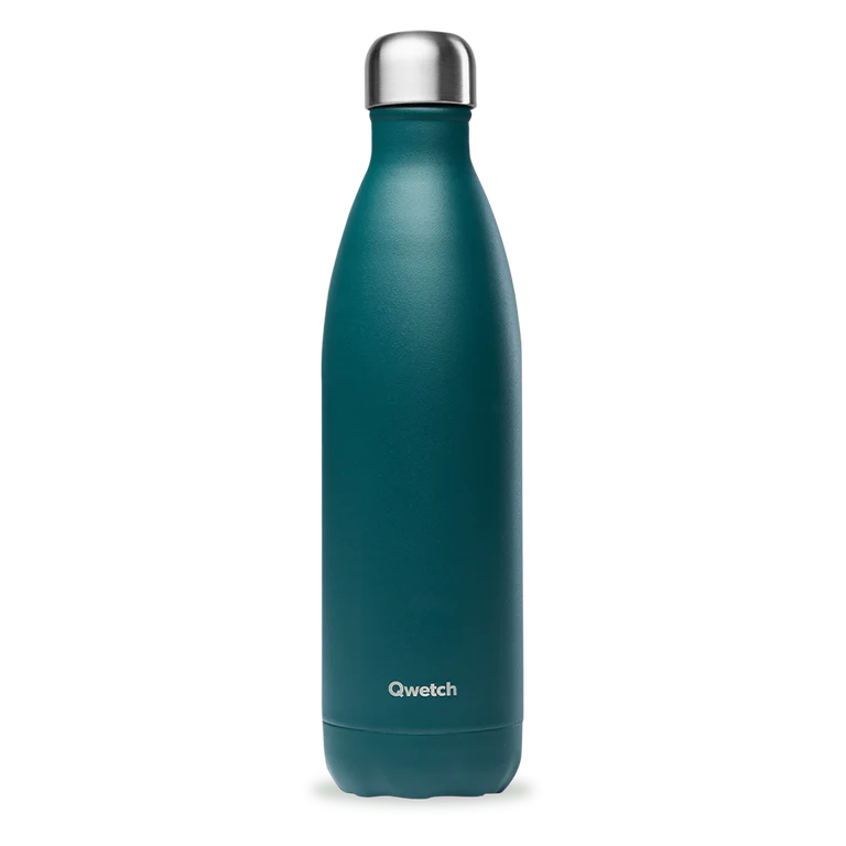 Qwetch - Bouteille isotherme Originals 750ml Matt Vert Emeraude