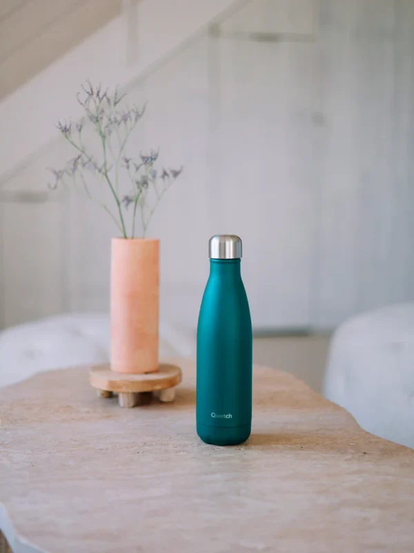 Qwetch - Bouteille isotherme Originals 750ml Matt Vert Emeraude – Image 2