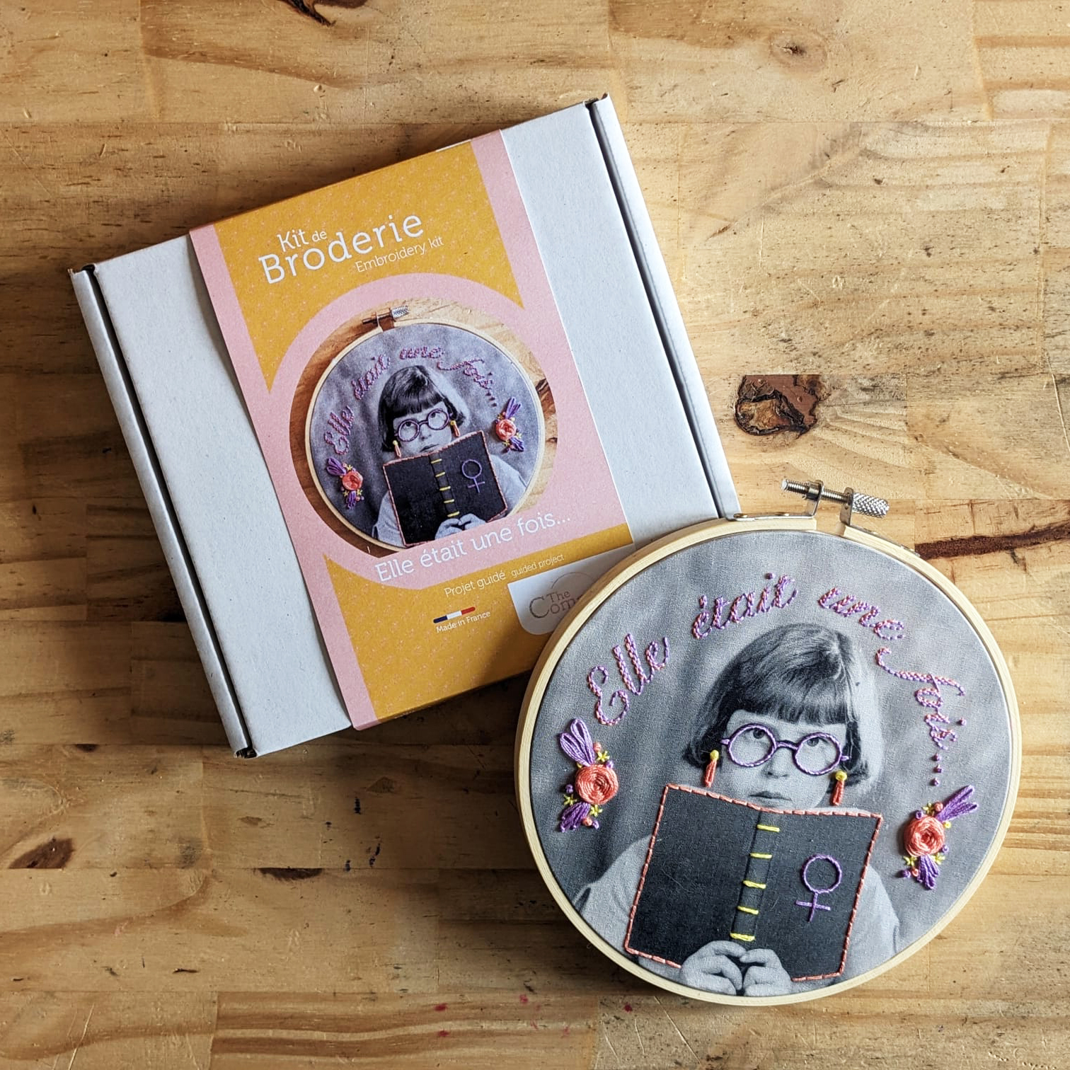 TheComptoir - Elle était une fois – kit de broderie