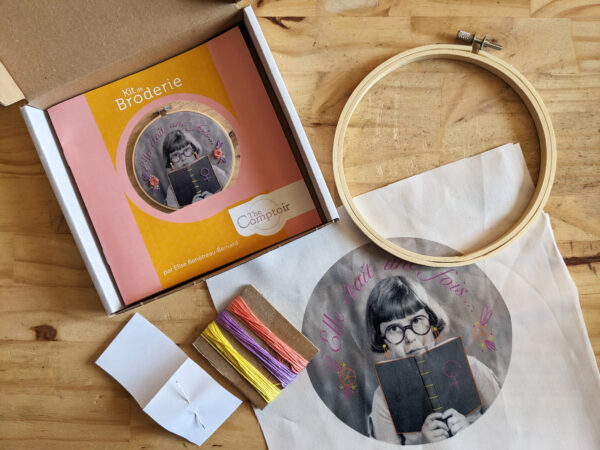 TheComptoir - Elle était une fois – kit de broderie – Image 2