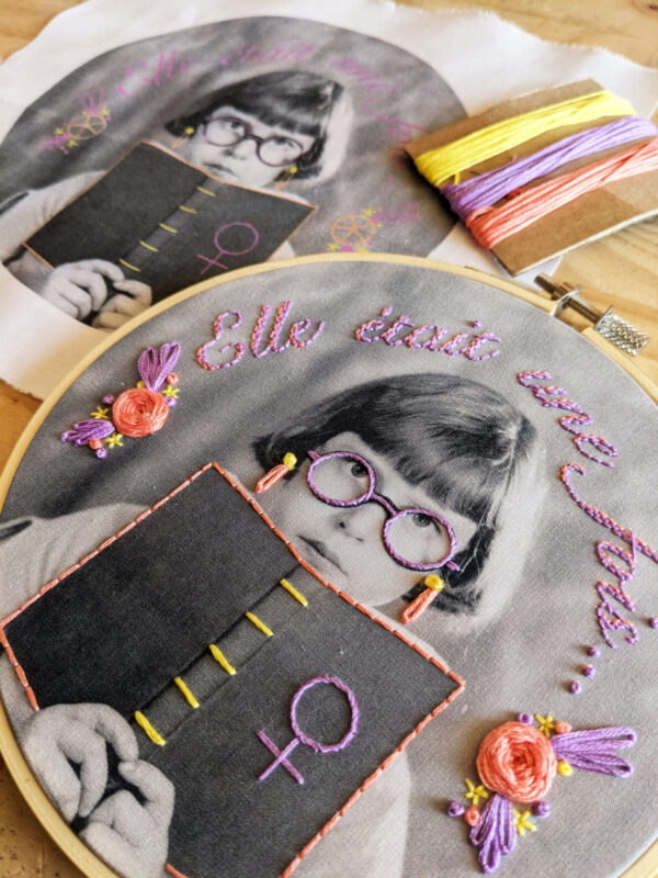 TheComptoir - Elle était une fois – kit de broderie – Image 4