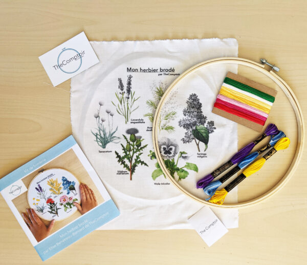 TheComptoir - Kit de broderie Mon Herbier brodé – Image 3