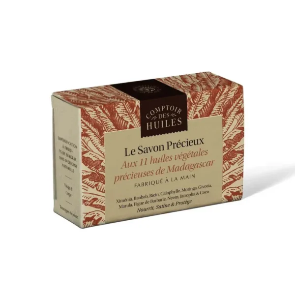 Comptoir des Huiles - Savon aux 11 Huiles Végétales Précieuses de Madagascar BIO 100g – Image 3