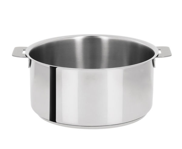 Cristel Mutine amovible - Casserole faitout inox - Taille au choix