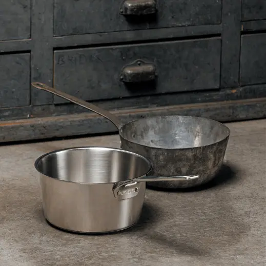 Cristel 1826 - Série de 3 casseroles en inox brossé – Image 7