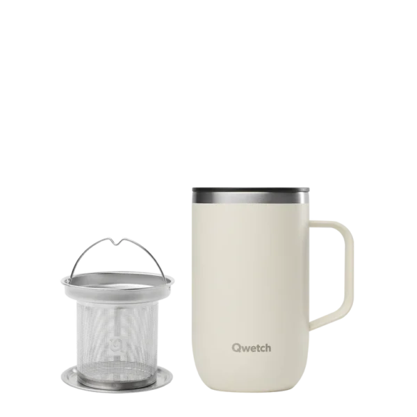 Qwetch - Mug isotherme 470ml - coloris au choix