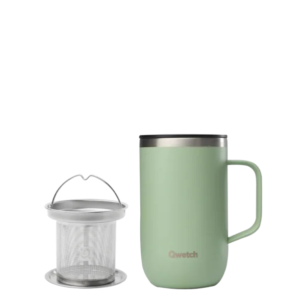 Qwetch - Mug isotherme 470ml - coloris au choix – Image 3
