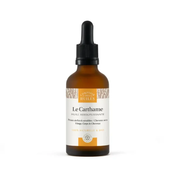 Comptoir des Huiles -  Huile de Carthame BIO - Assouplissante 50ml – Image 3