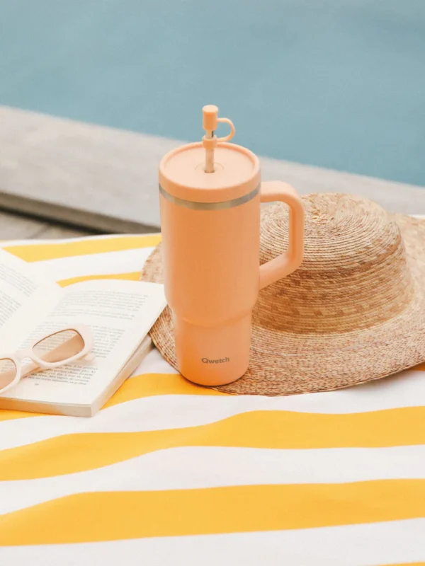 Qwetch - Travel mug isotherme 900ml - coloris au choix – Image 9