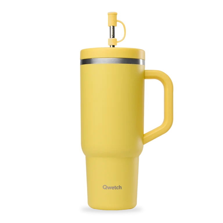 Qwetch - Travel mug isotherme 900ml - coloris au choix