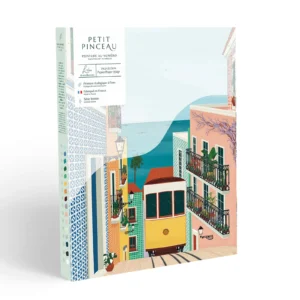 Petit Pinceau - Kit de peinture au numéro - Lisbon Tram