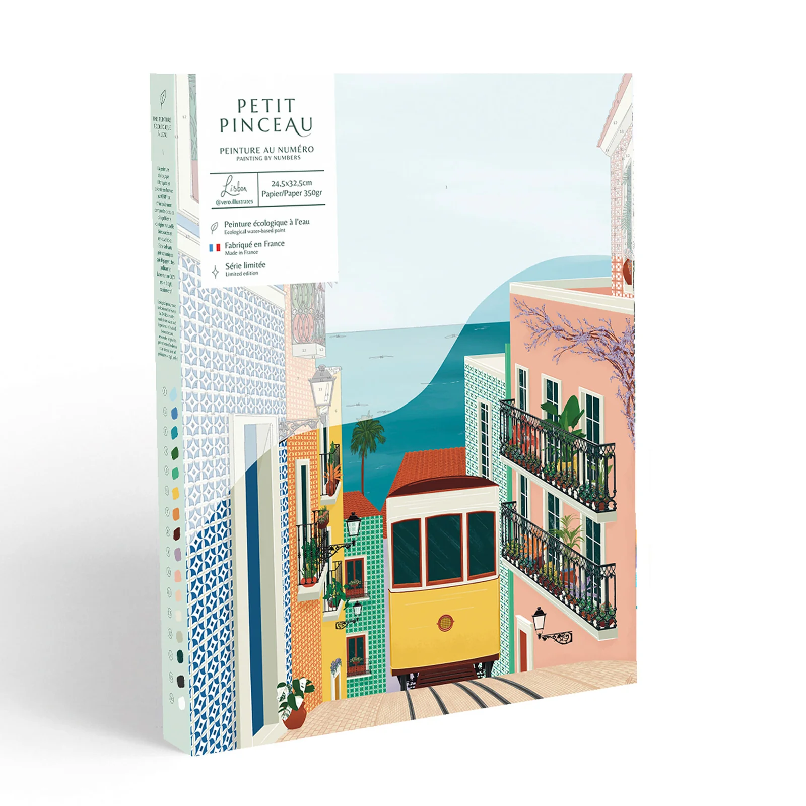 Petit Pinceau - Kit de peinture au numéro - Lisbon Tram
