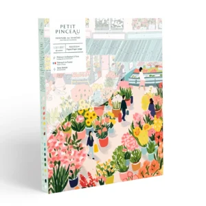Petit Pinceau - Kit de peinture au numéro - Flower Market