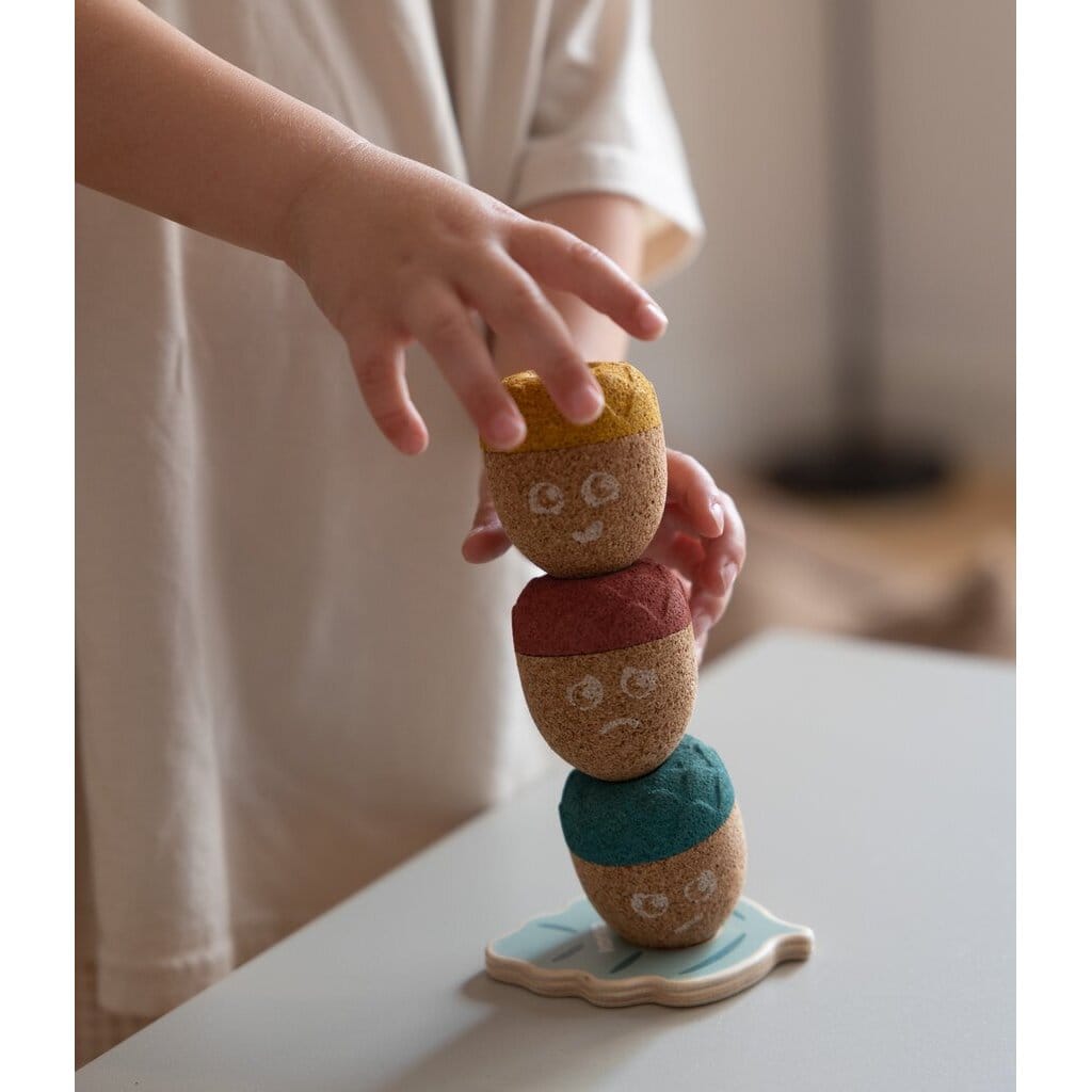 Korko - Set des émotions à empiler en liège – Image 2