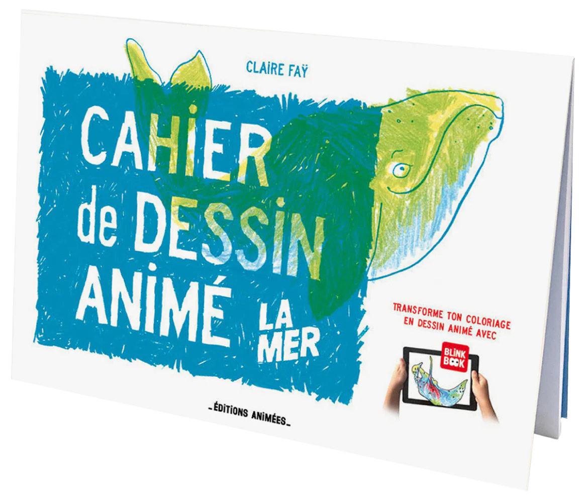 BlinkBook  La Mer   - Cahier de dessins animés