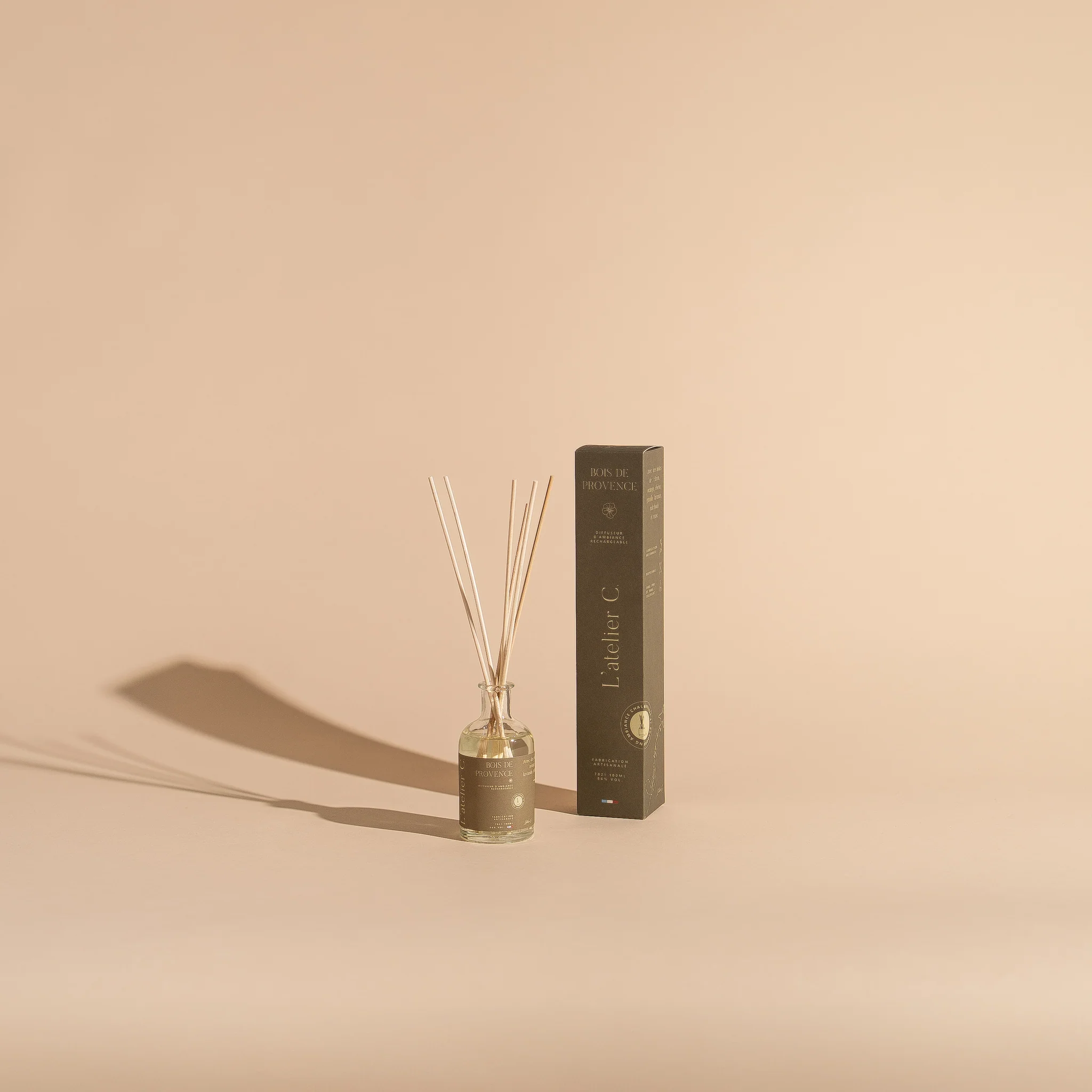 L'Atelier C - Diffuseur d’ambiance - Bois de Provence (100ml)