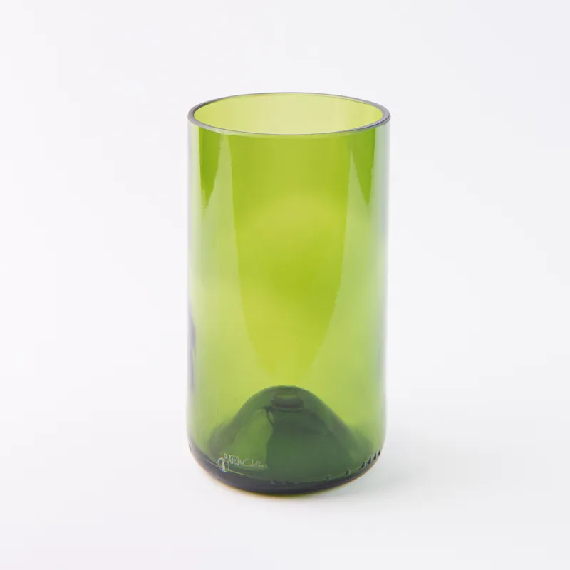 Plates et culotées - Verre cocktail vert - Lot de 4 (33cl)