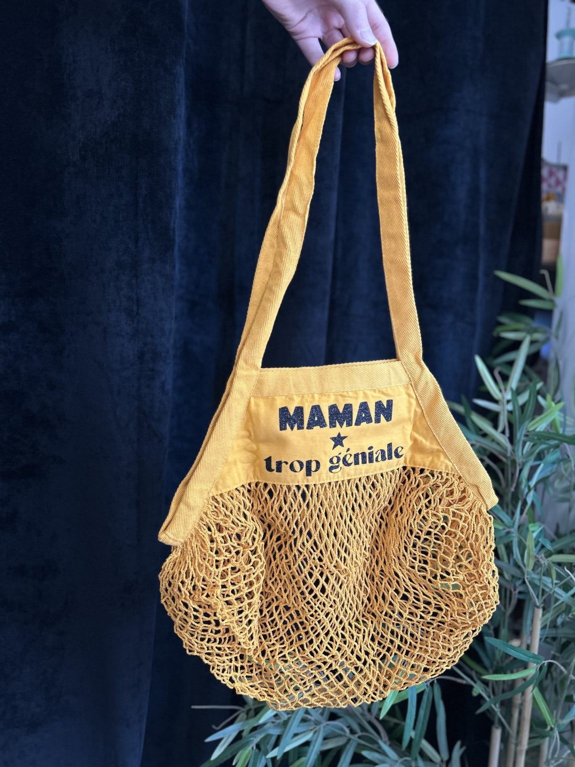 Toiles chics - Sac filet - motif au choix