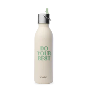 Qwetch - Bouteille isotherme ACTIVE 600ml avec bouchon - coloris au choix