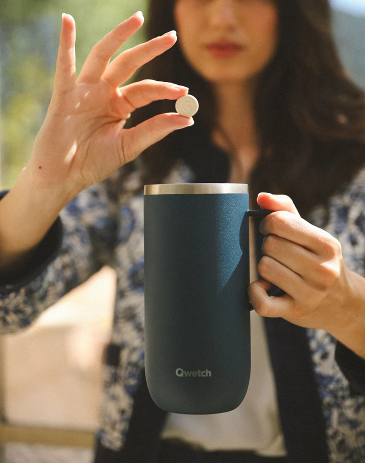 Qwetch - Cold cup isotherme 600 ml avec anse - couleurs au choix – Image 6