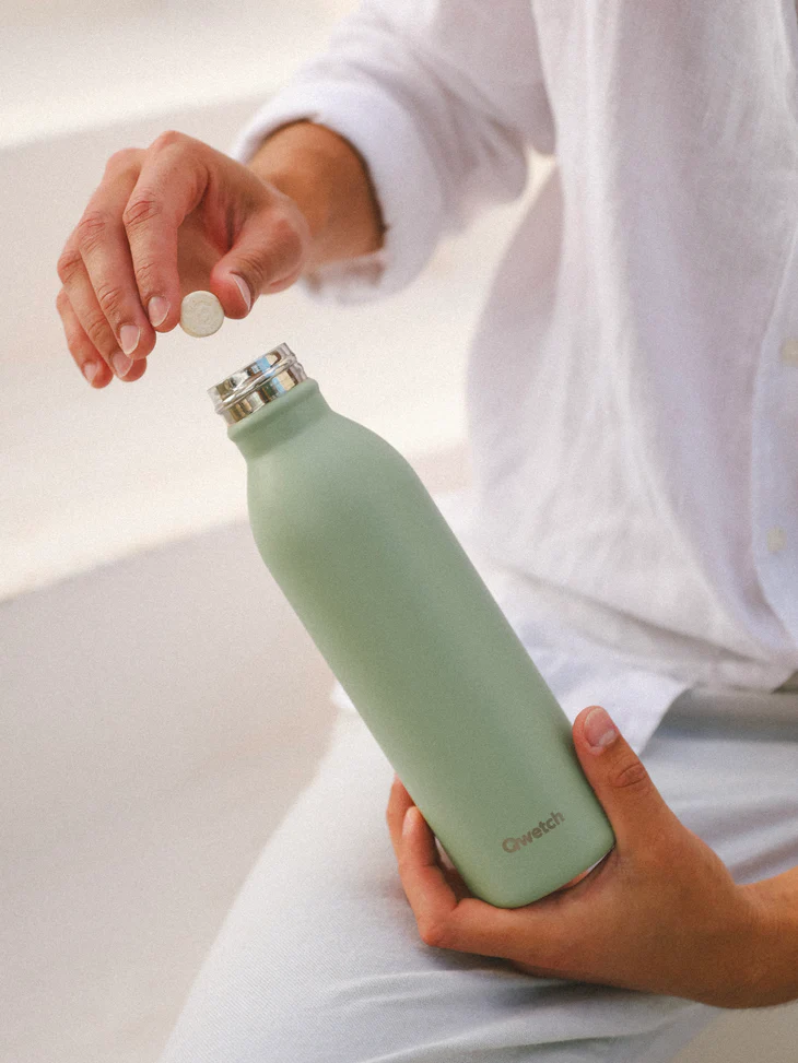 Qwetch - Bouteille isotherme ACTIVE 1l - coloris au choix – Image 3