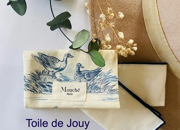 Mouché Paris - Pochette mouchoirs en tissu - 2 mouchoirs – Image 2