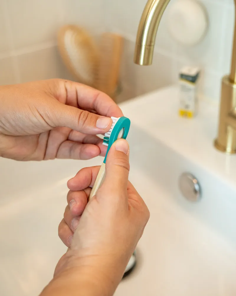 Apimani - Tête rechargeable pour brosse à dents – Souple - Verte – Image 2