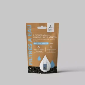 Bijin - Filtres à eau pour carafe X2 au charbon végétal actif