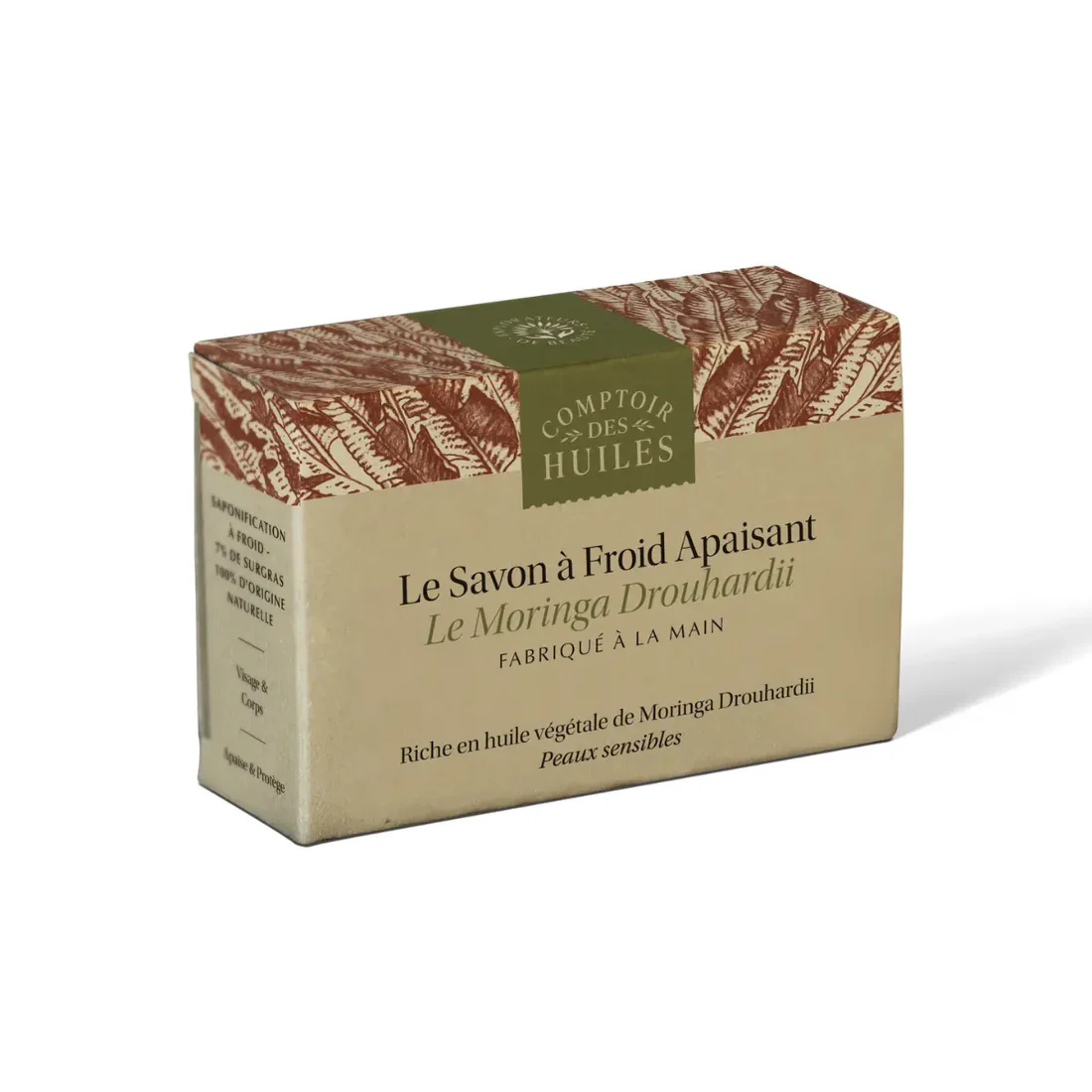 Comptoir des Huiles - Savon Apaisant - Le Moringa Drouhardii BIO 70g – Image 2