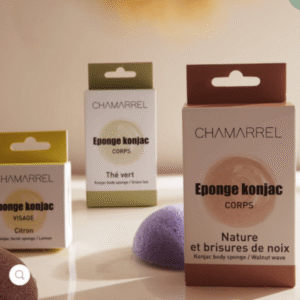 Chamarrel - Eponges Konjac XL Corps | Boîte individuelle