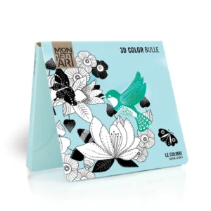 Mon Petit Art - Le Colibri - Coloriage - 3D Color Bulle