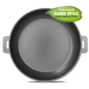 Cristel Mutine amovible - Poêle en inox - anti-adhésif Exceliss+ - Taille au choix