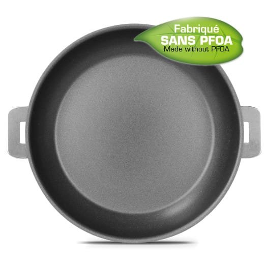 Cristel Mutine amovible - Poêle en inox - anti-adhésif Exceliss+ - Taille au choix