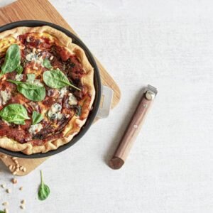 Cristel – Poignée Casteline en bois – Hêtre ou Noyer