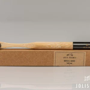 Jolis Baumes - Brosse à dents Adulte Souple Noire