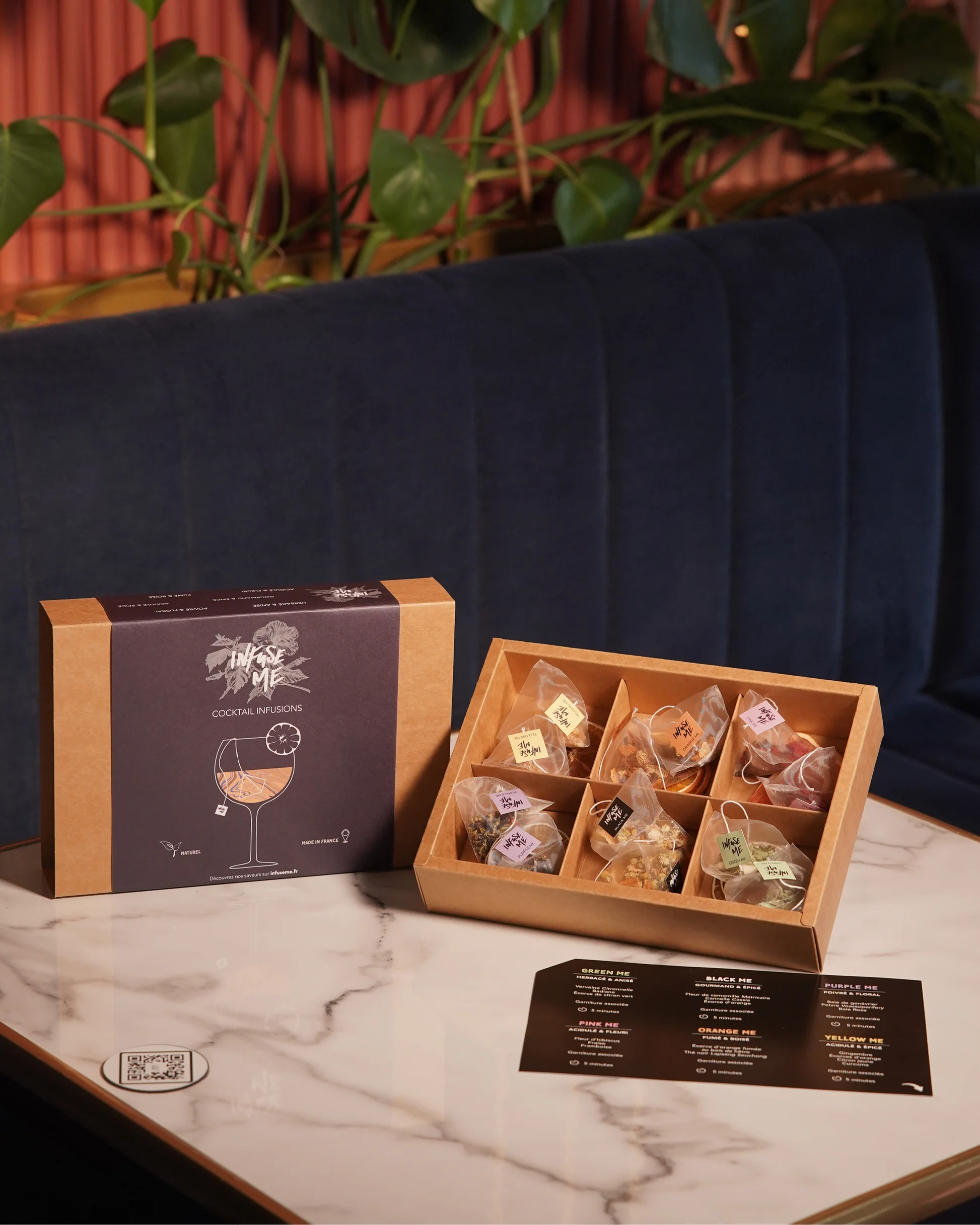 Infuse Me - Coffret Dégustation : 12 Infusions pour Cocktails