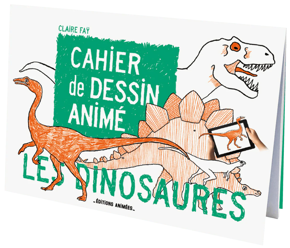 BlinkBook Les Dinosaures - Cahier de dessins animés