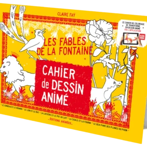 BlinkBook  Fables de La Fontaine    - Cahier de dessins animés