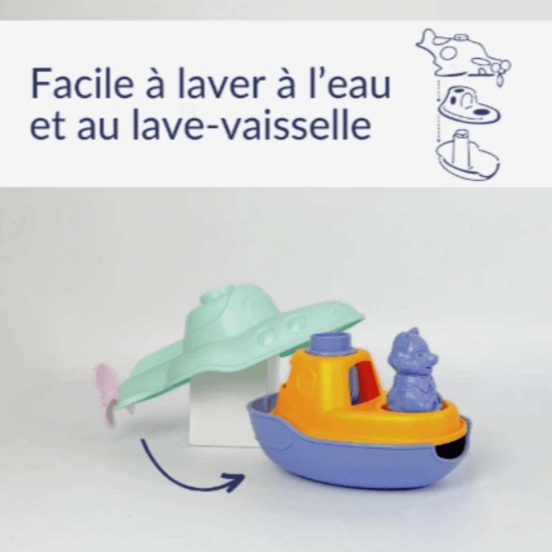 Le Jouet Simple - Le sous-marin transformable (jouet de bain) – Image 2