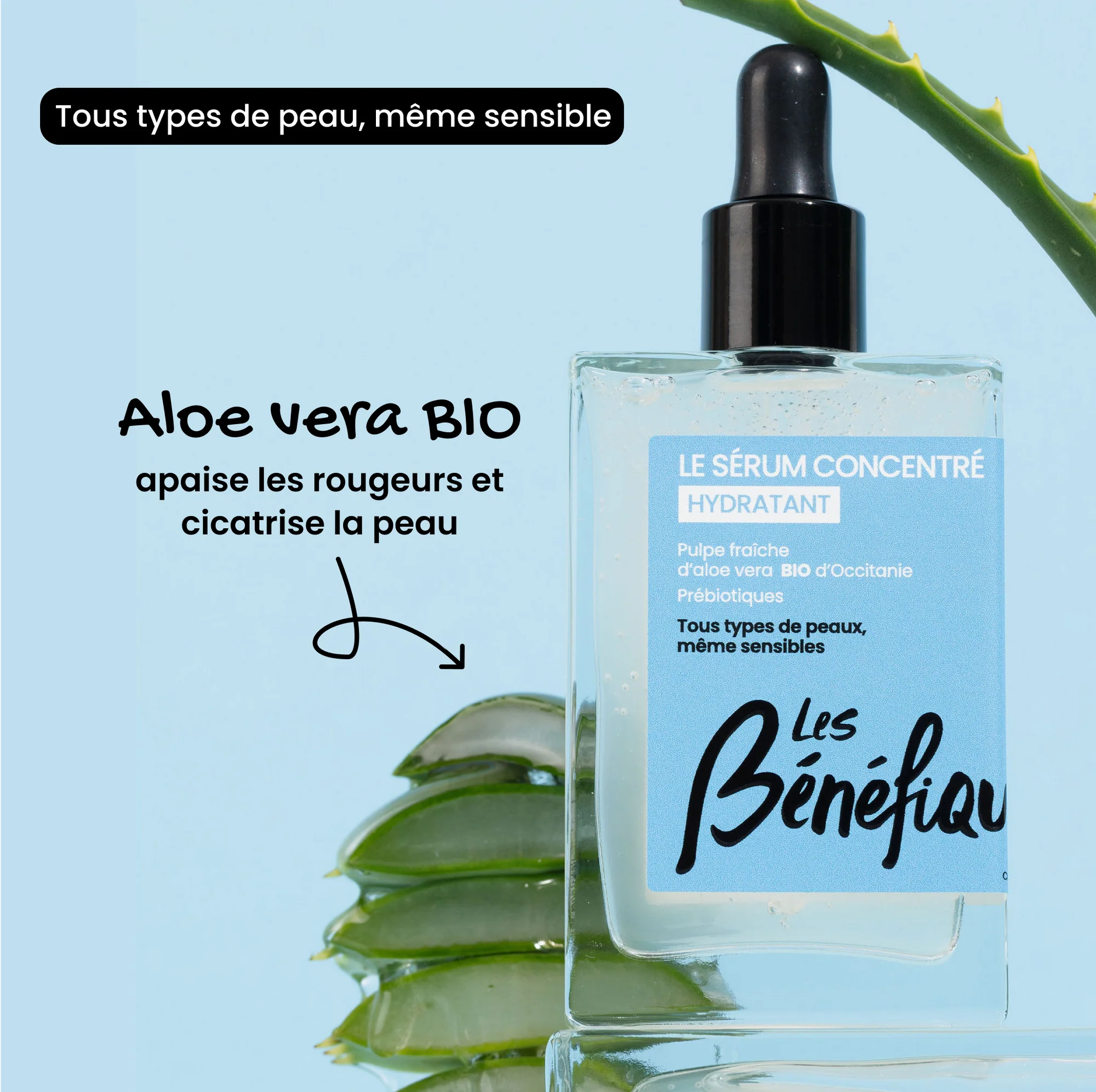 Les Bénéfiques - Sérum concentré hydratant – Image 2