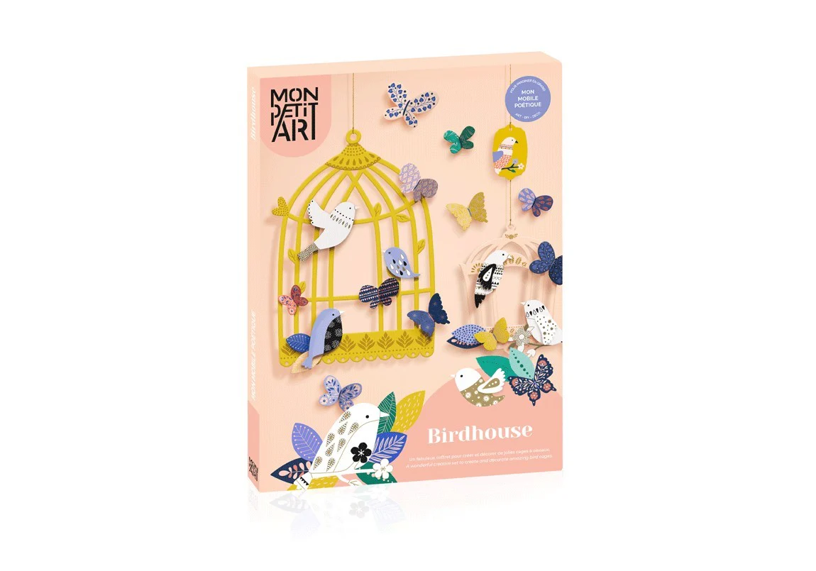 Mon petit art - Coffret créatif - Birdhouse
