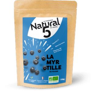 Natural5 - Myrtille poudre bio 120g